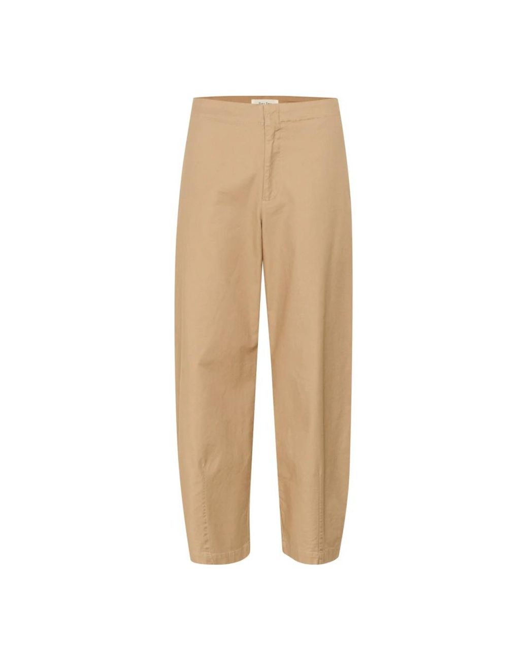 Part Two Broeken ,Elegante Cartouche Broek Met Wijde Pijpen in het Natural