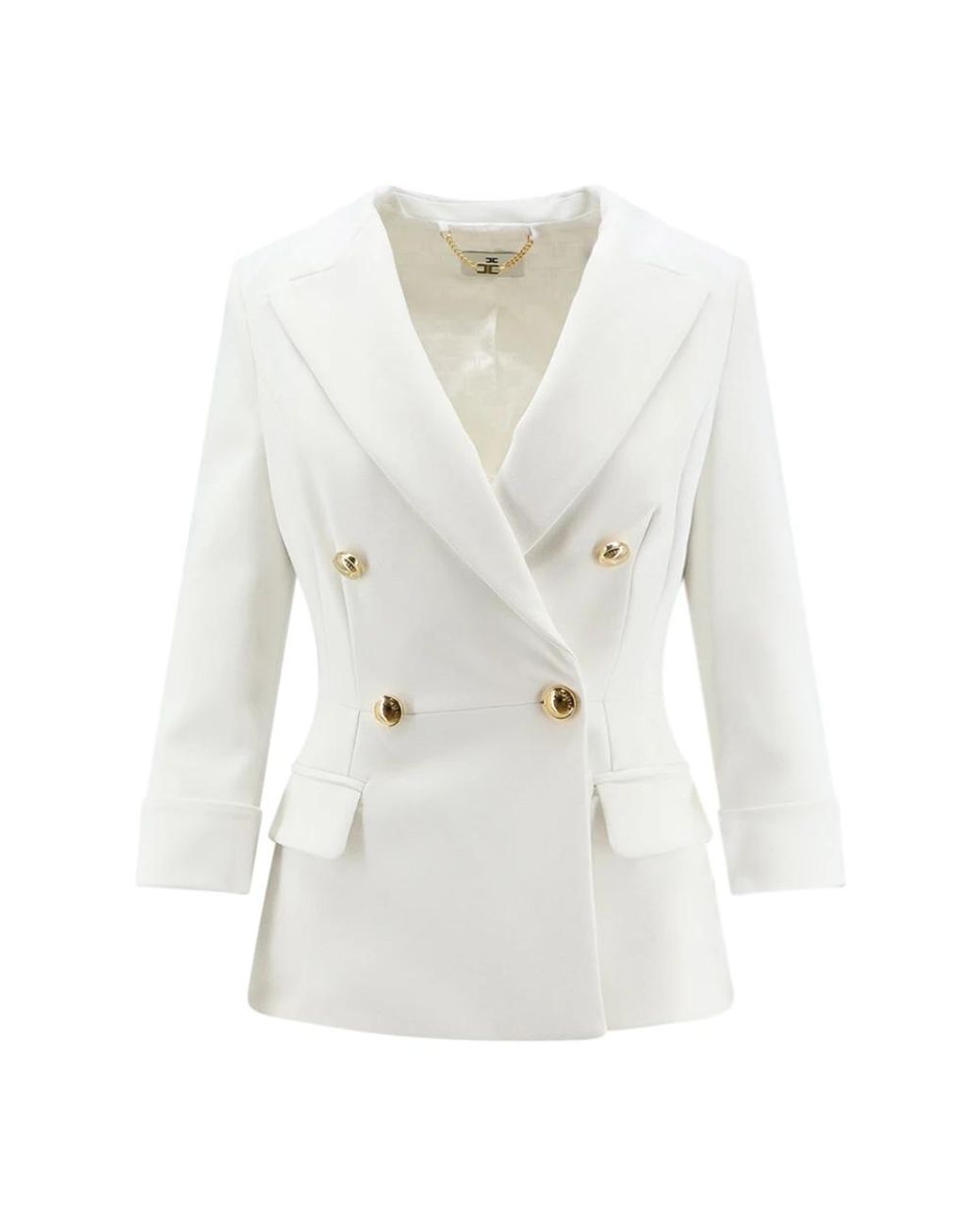 Elisabetta Franchi White Blazers