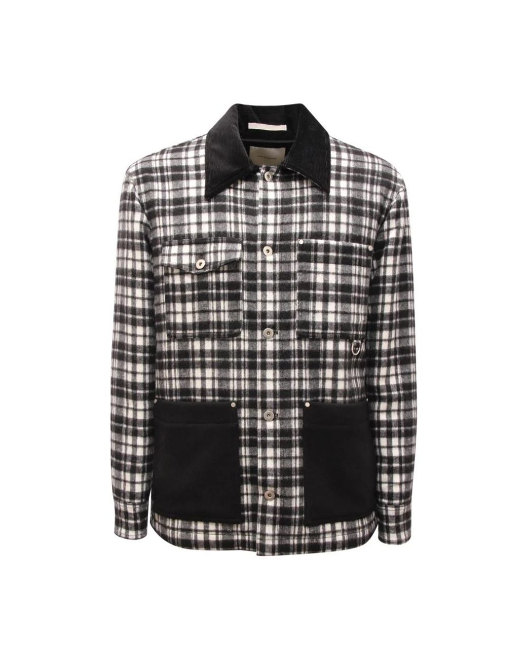 Paolo Pecora Black Light Jackets for men