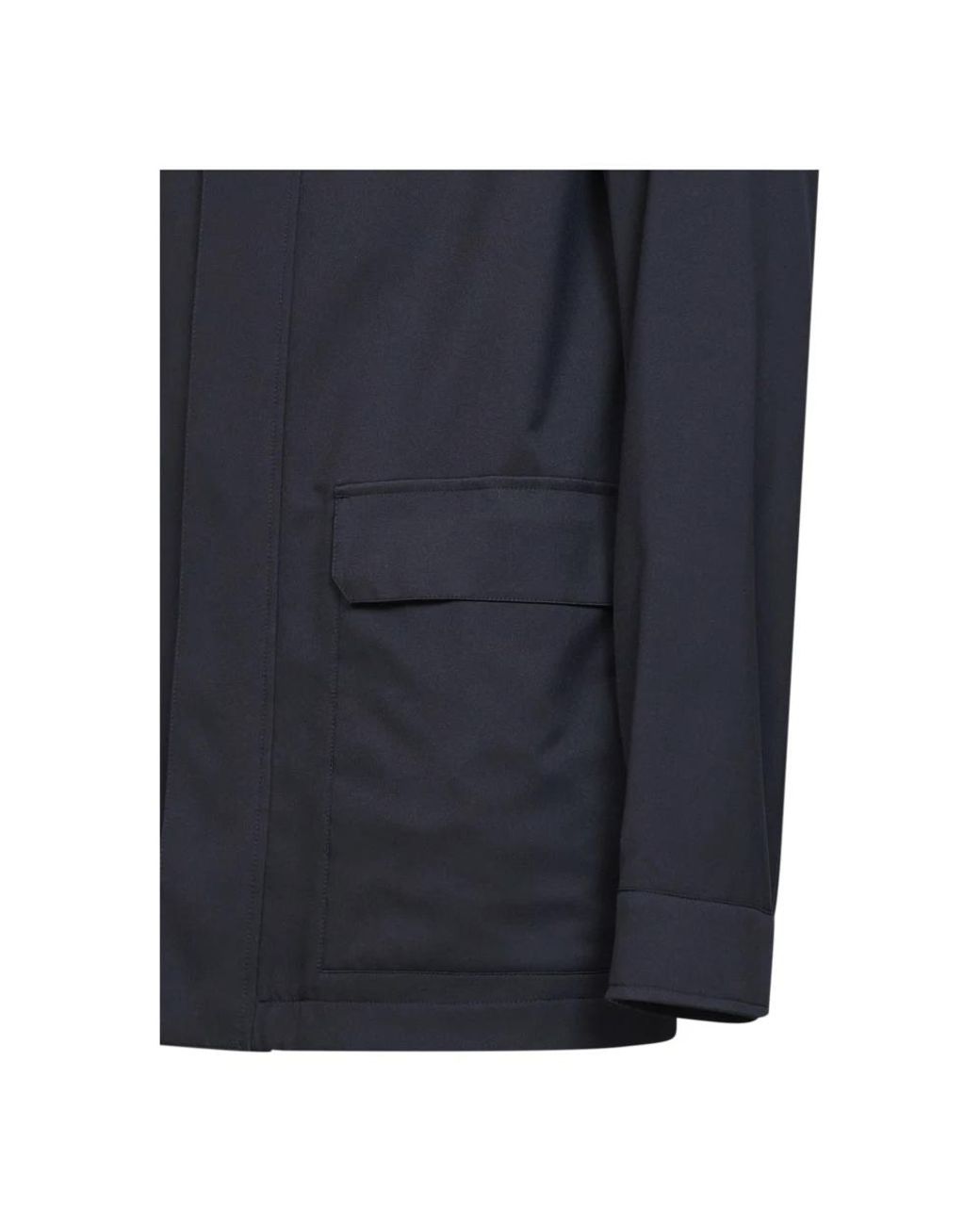 Zegna Blue Light Jackets for men