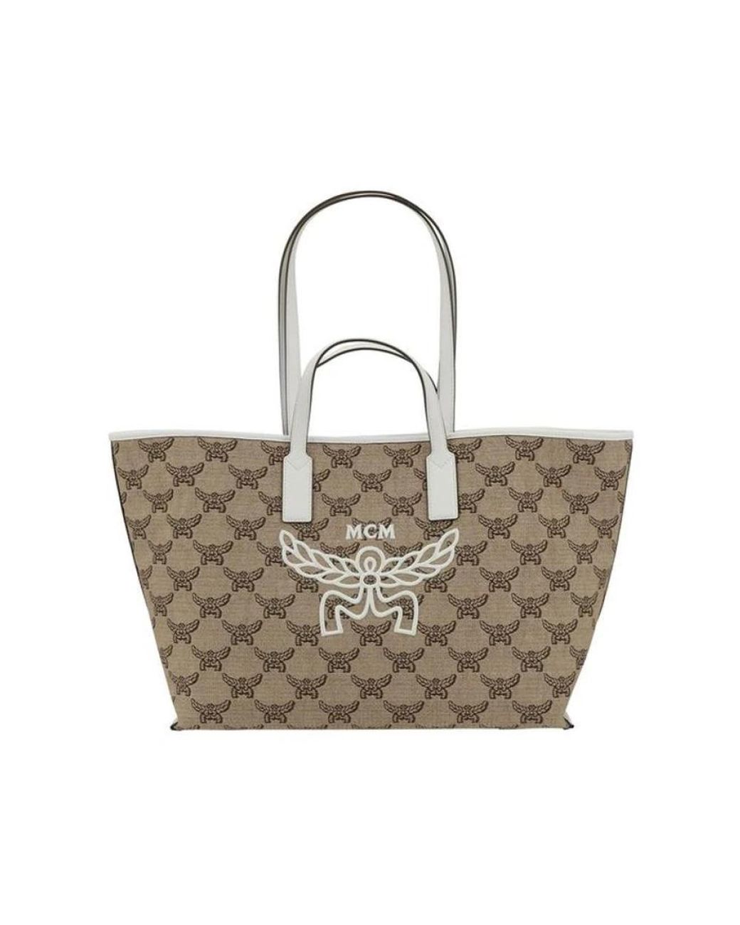 MCM Metallic Tote Bags