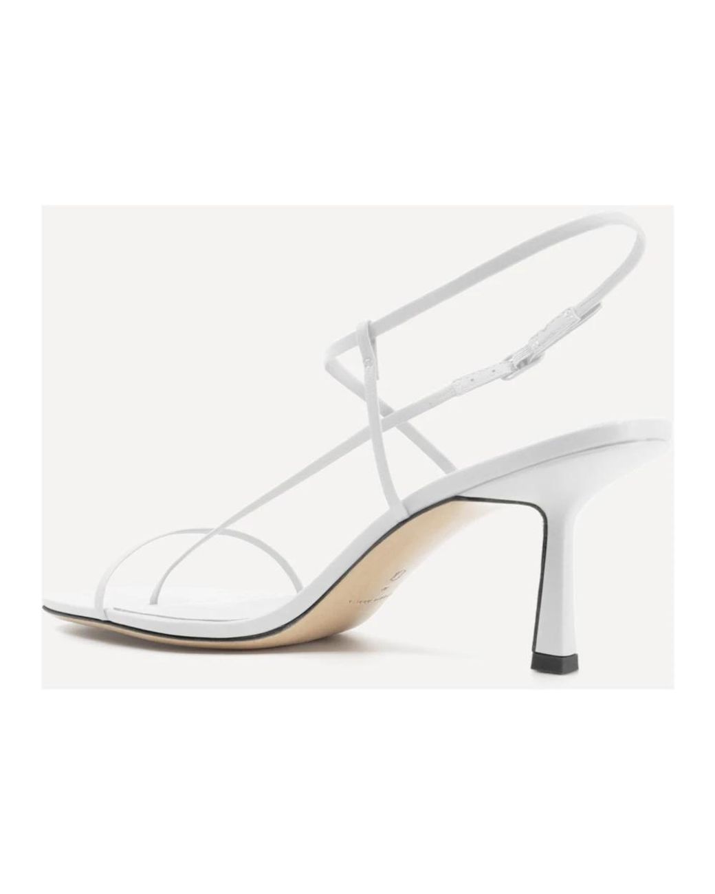 STUDIO AMELIA White Cross Front 70 Heel