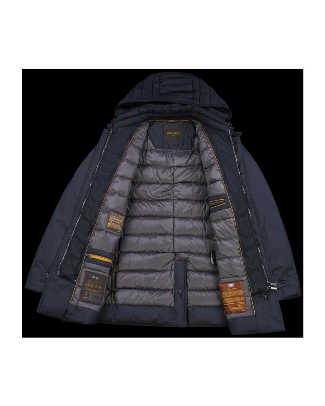 Parkas Moorer pour homme en coloris Blue