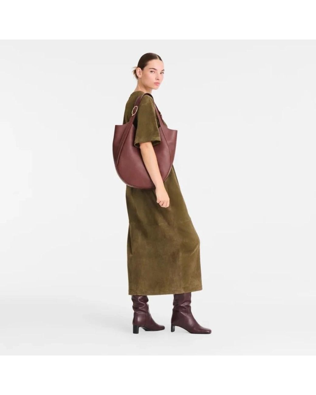 Longchamp Brown Shoulder Bags