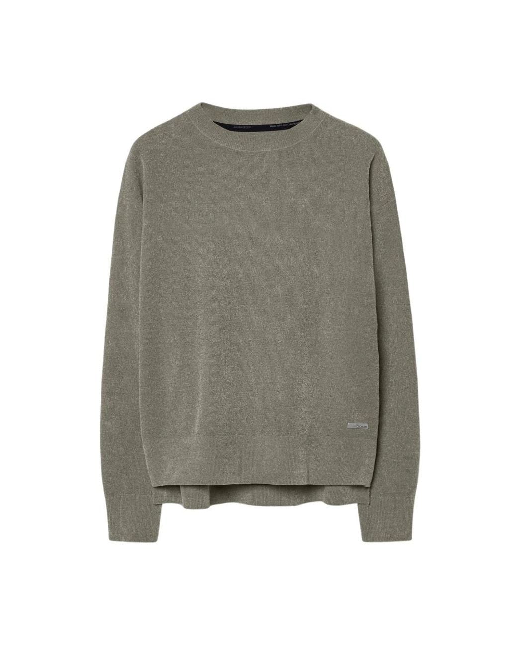 Rrd Gray Round-Neck Knitwear