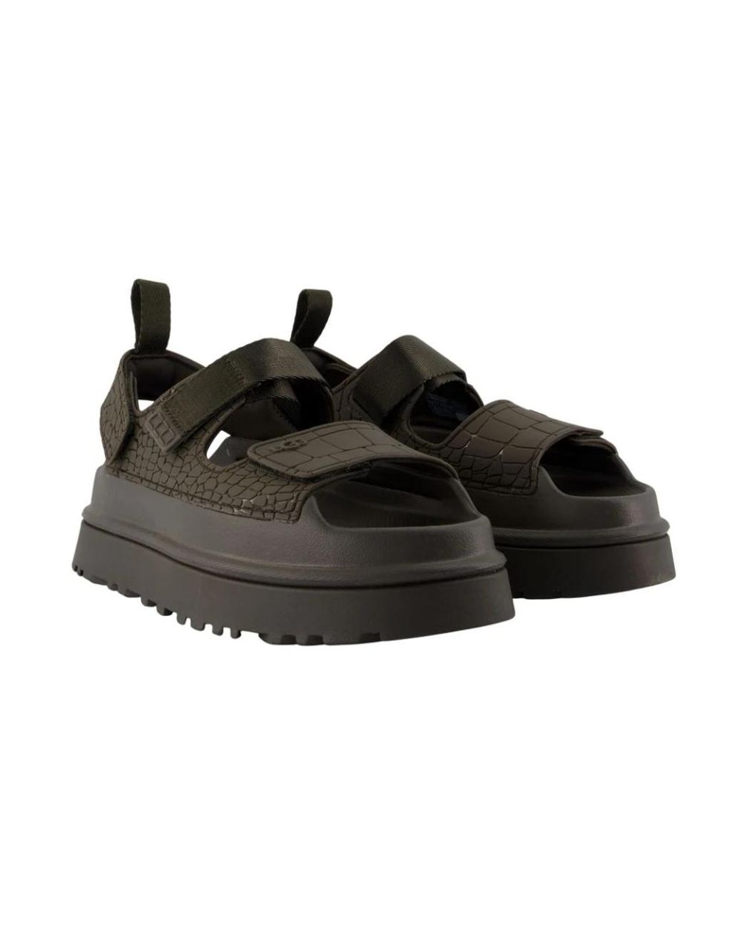 Ugg Brown Flat Sandals