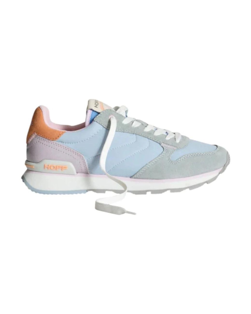 HOFF Schoenen ,Veelkleurig ,Vintage Stijl Sneaker Met Modern Comfort in het Blue