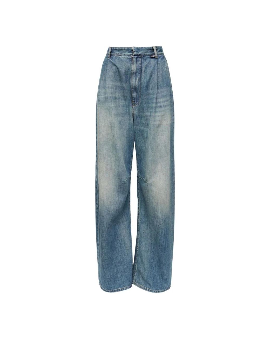 MM6 by Maison Margiela Blue Wide Jeans