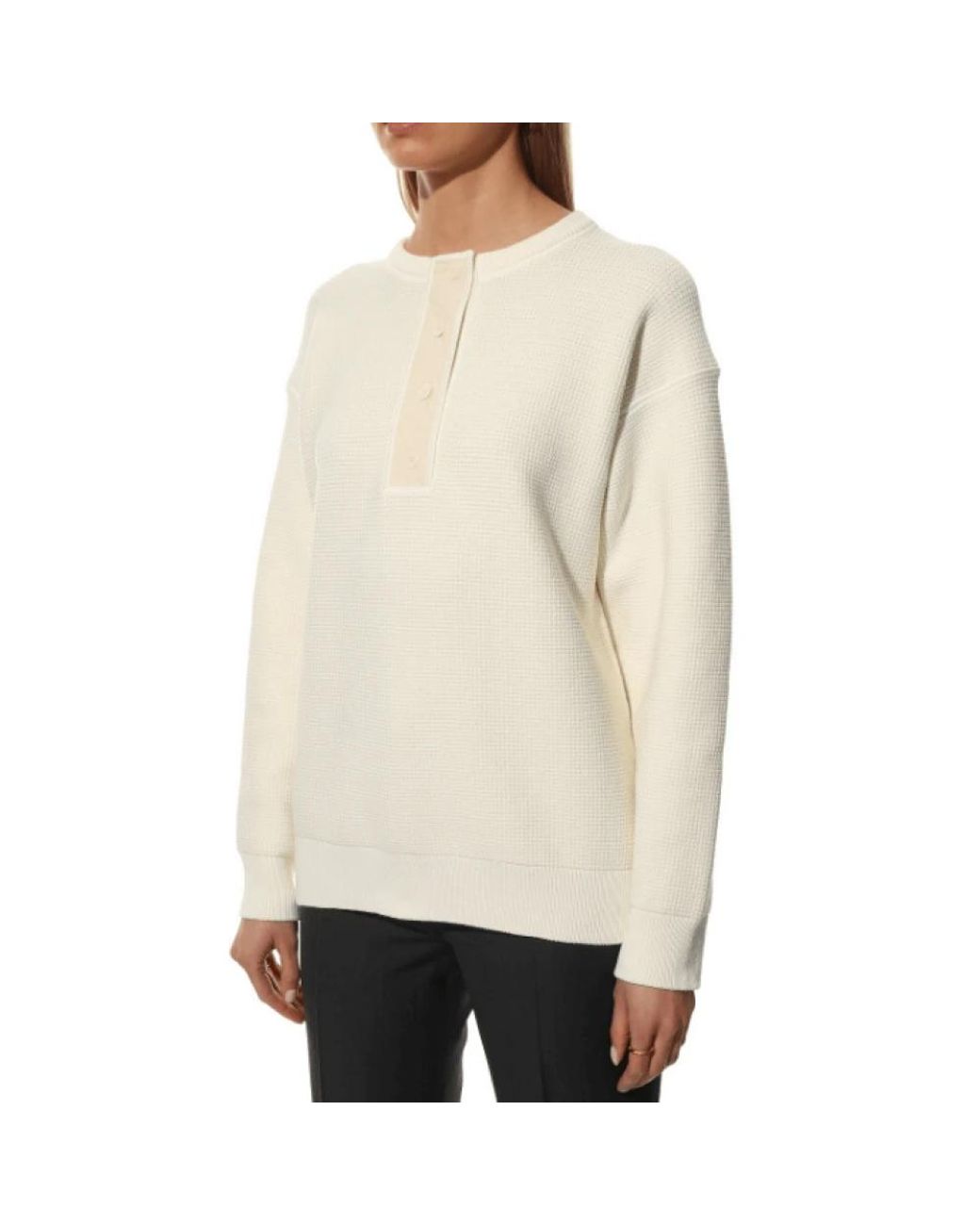 The Row White Round-Neck Knitwear