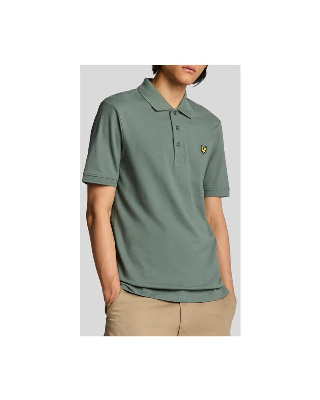 Lyle & Scott Green Polo Shirts for men