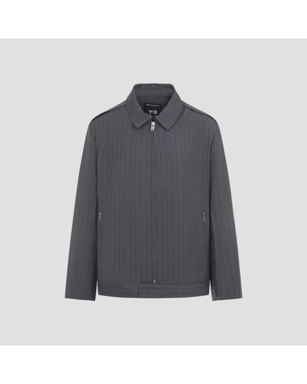 Y-3 Gray Bomber Jackets for men