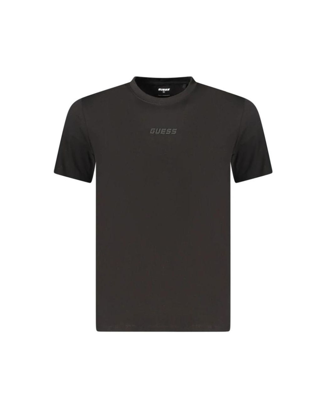 Guess Black Organic Cotton Men T for men