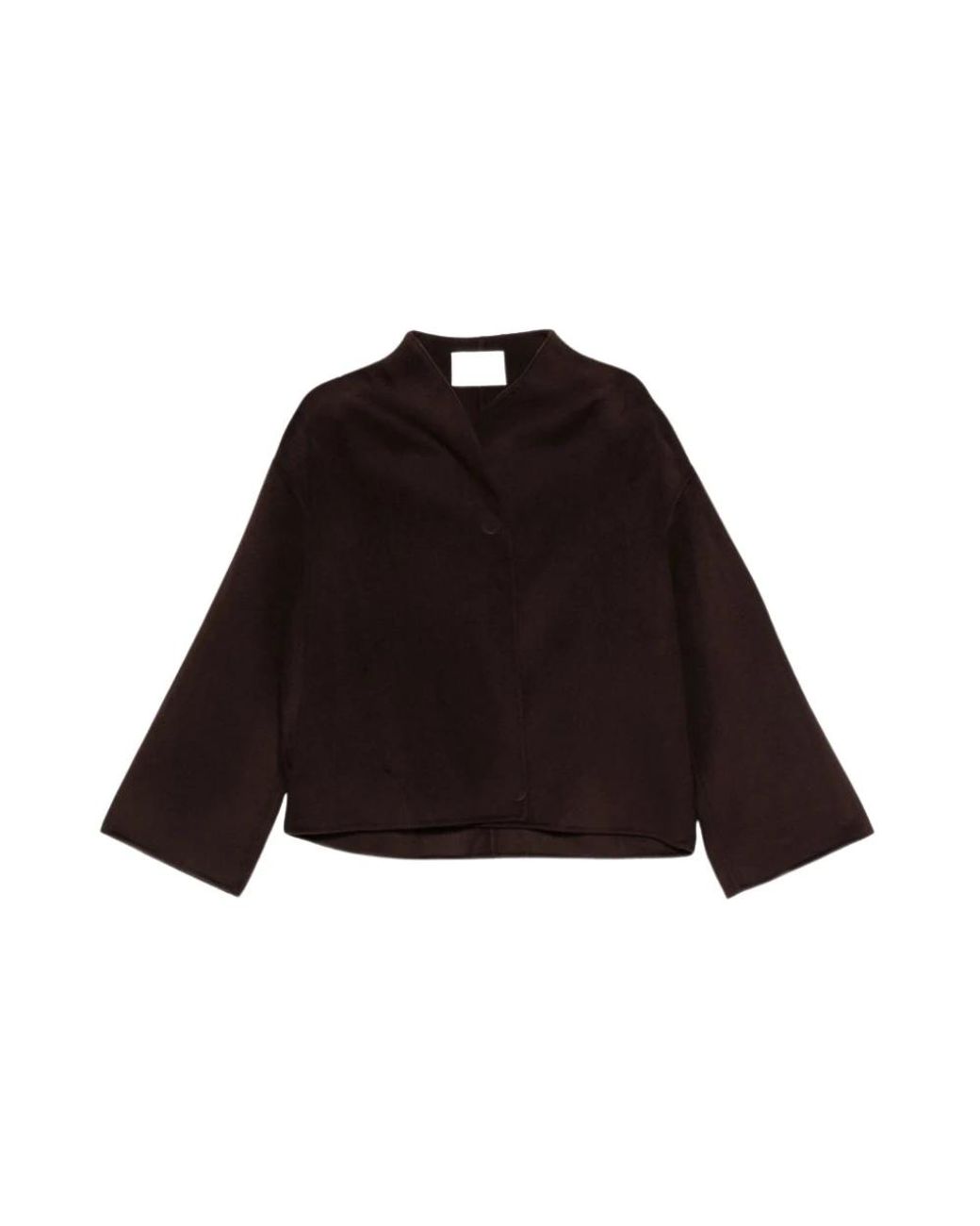 Light Jackets di Soft Goat in Black