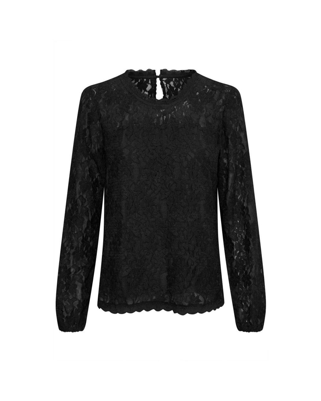 Blouses Cream en coloris Black