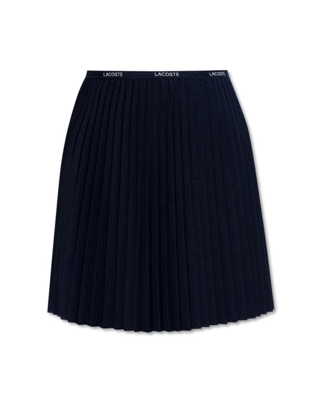 Lacoste Blue Short Skirts