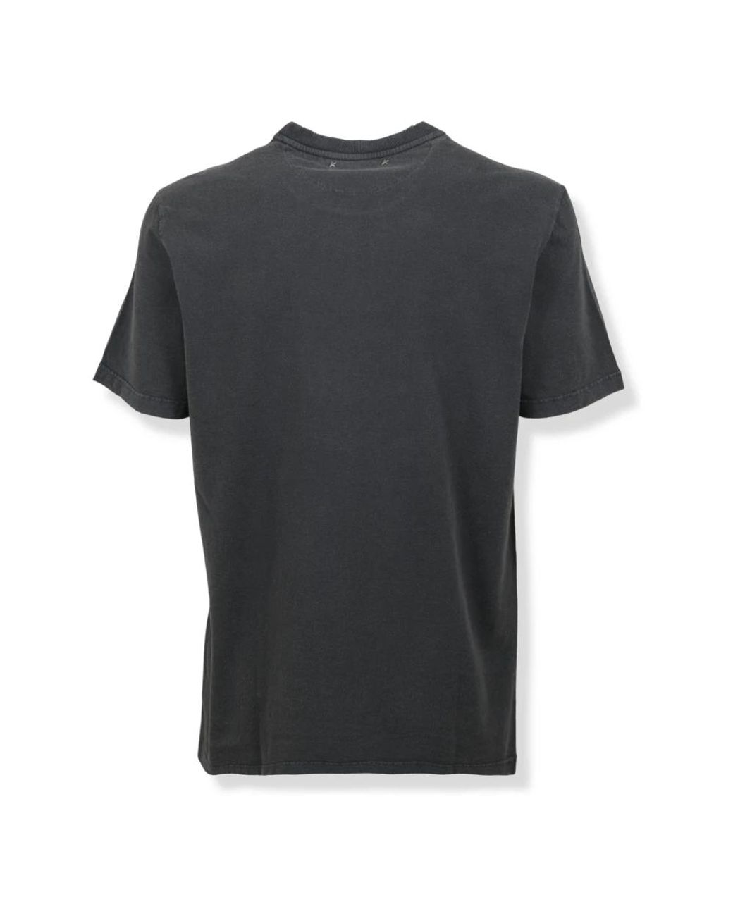 Golden Goose Deluxe Brand Black T-Shirts for men