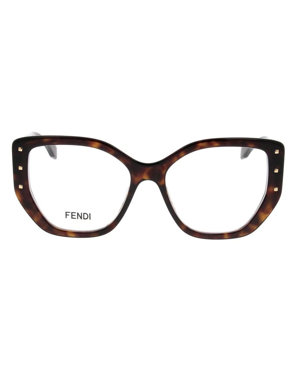 Glasses Fendi de color Brown