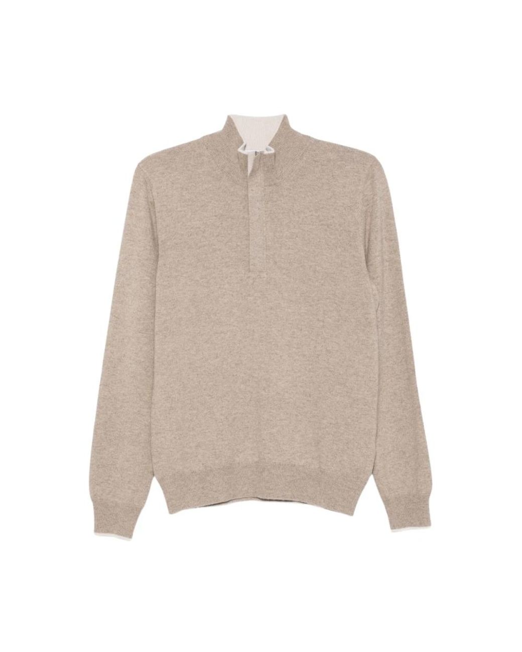 Gran Sasso Natural Turtlenecks for men