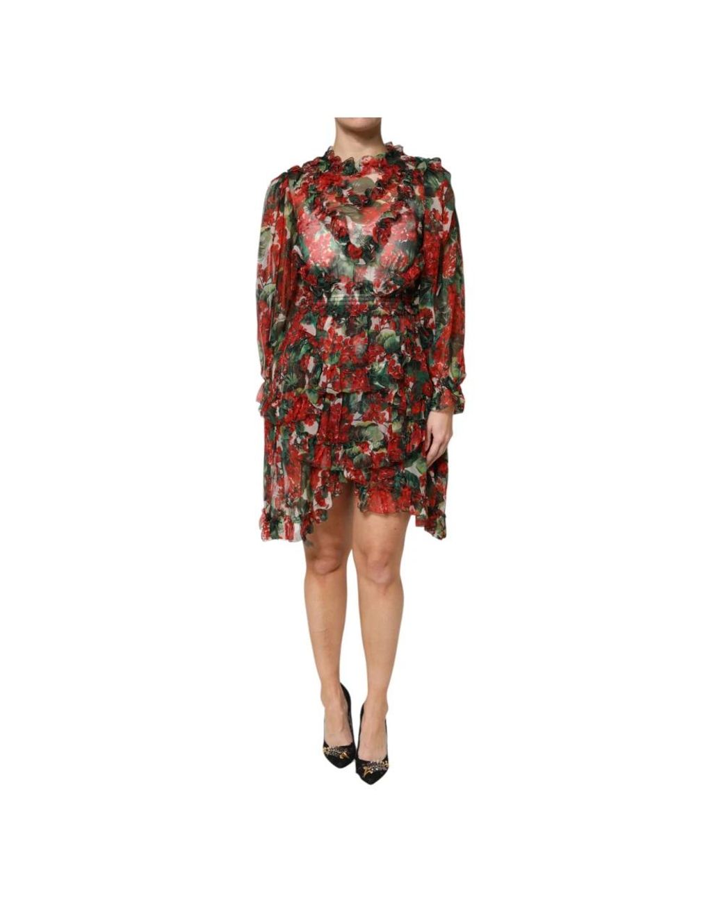 Dolce & Gabbana Brown Midi Dresses