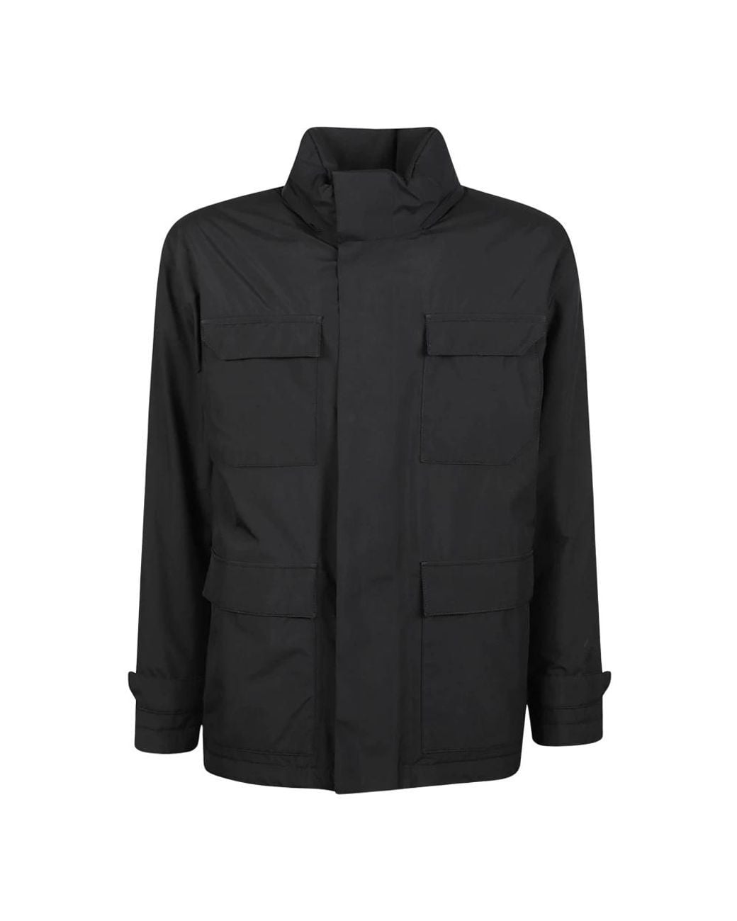 Herno Field Jacket in het Black voor heren