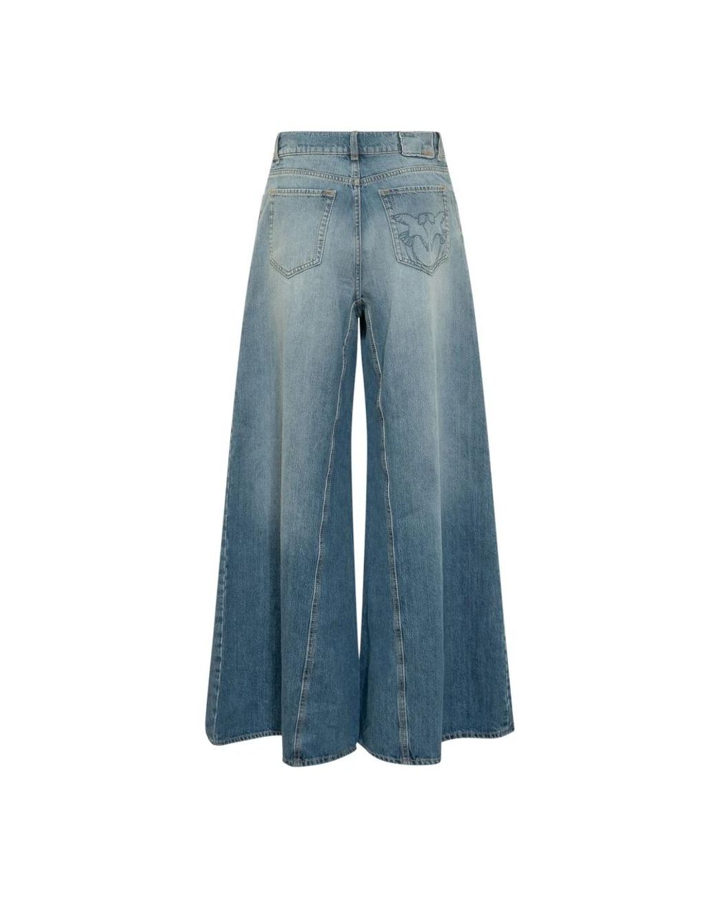 Pinko Blue Wide Jeans