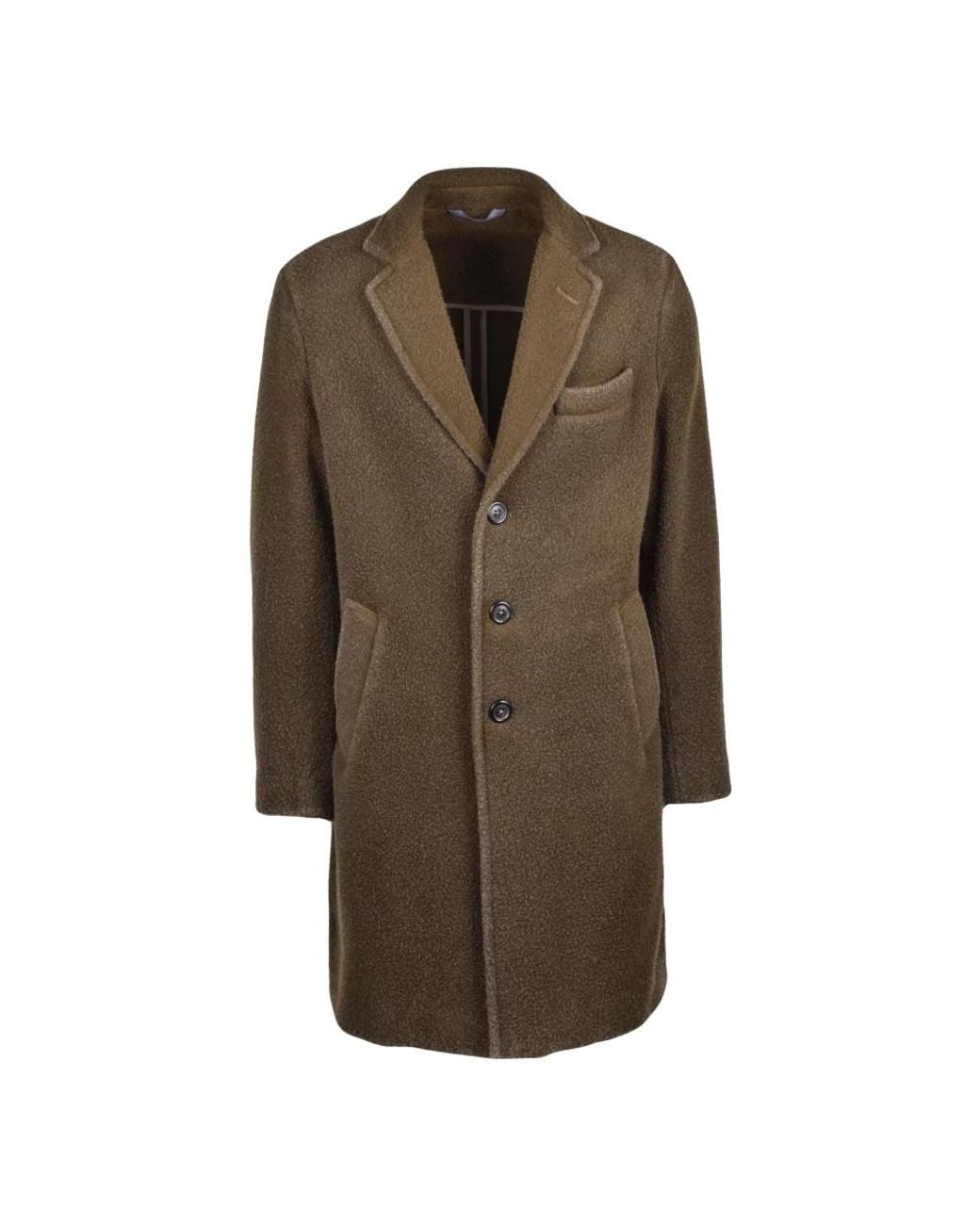 Circolo 1901 Brown Single-Breasted Coats for men