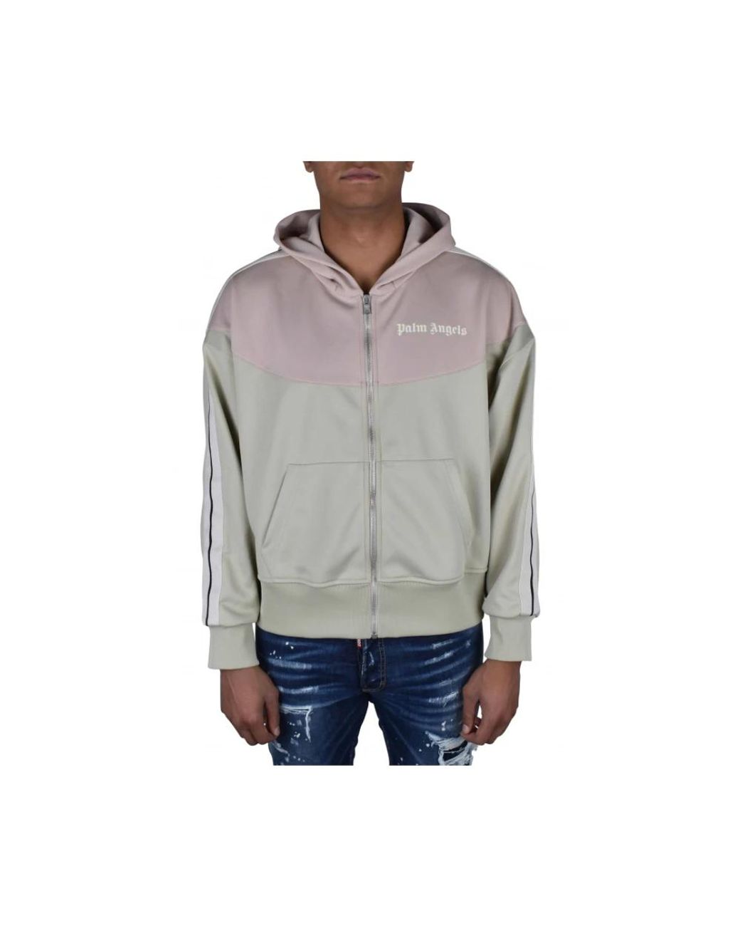 Zip-Throughs Palm Angels de hombre de color Gray