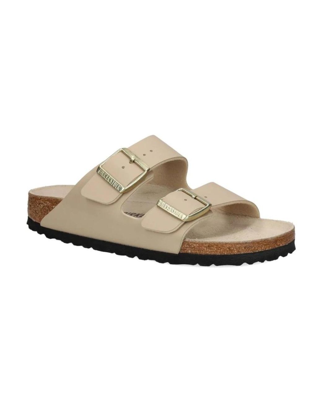 Birkenstock Natural Sliders