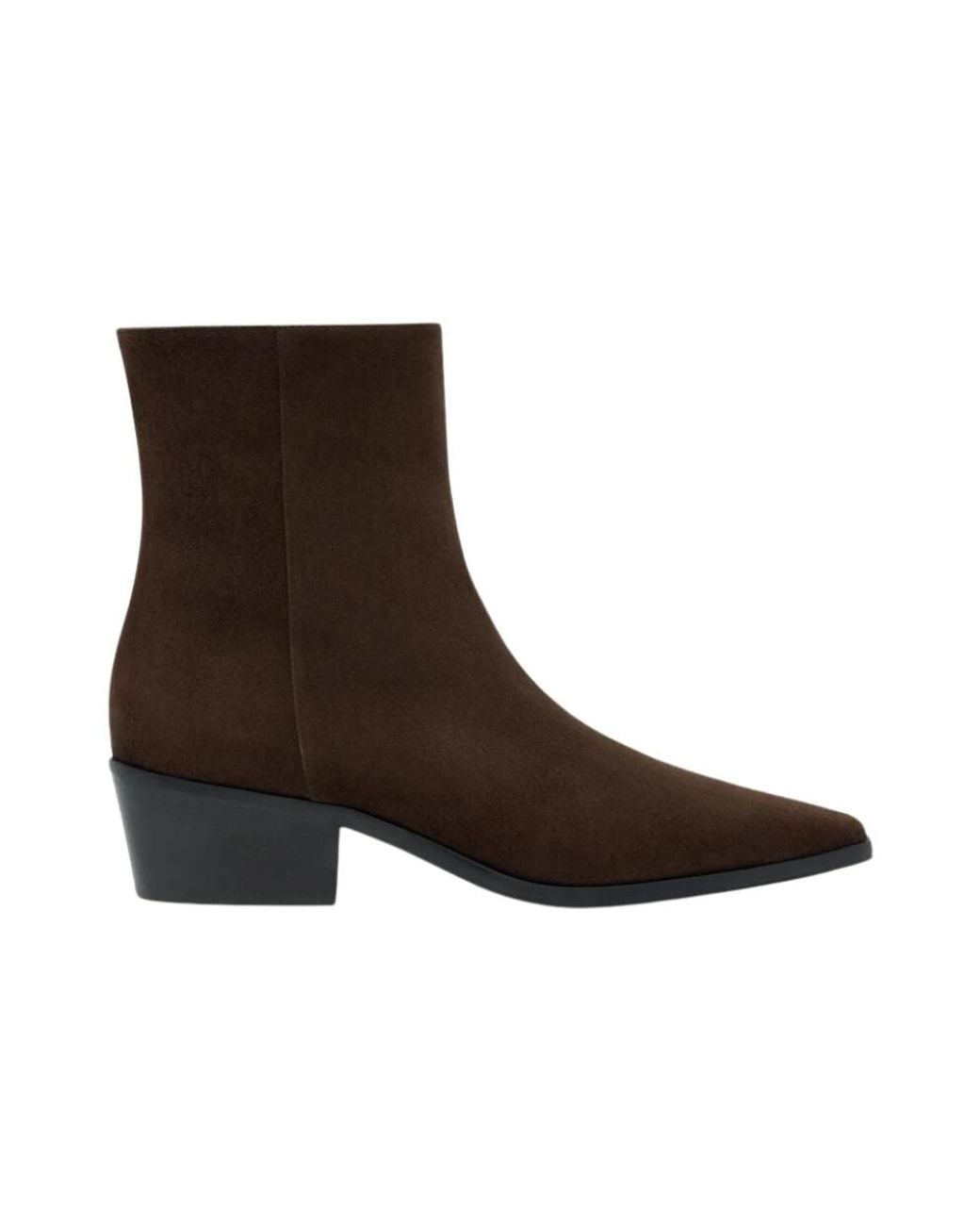 Scarosso Brown Heeled Boots