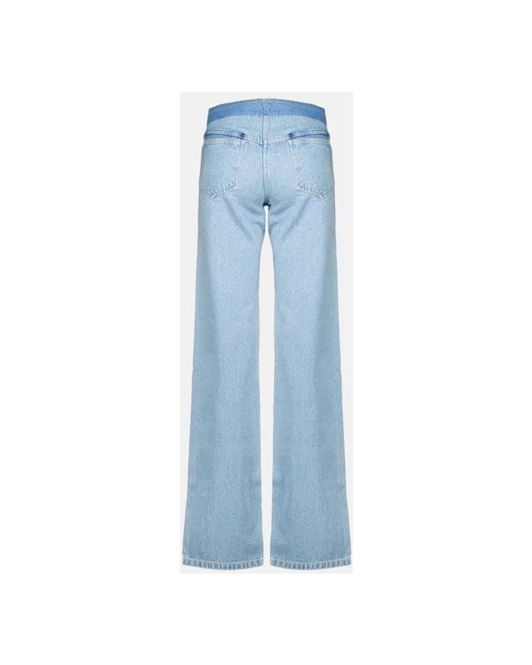 Christopher Esber Blue Straight Fit Jeans