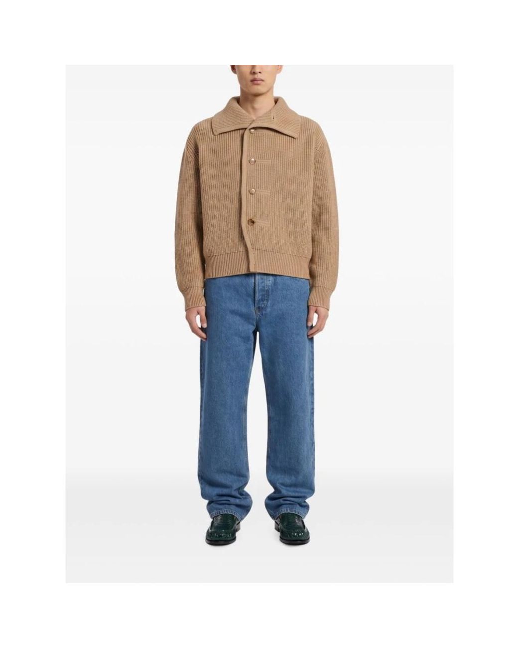 Dries Van Noten Brown Cardigans for men