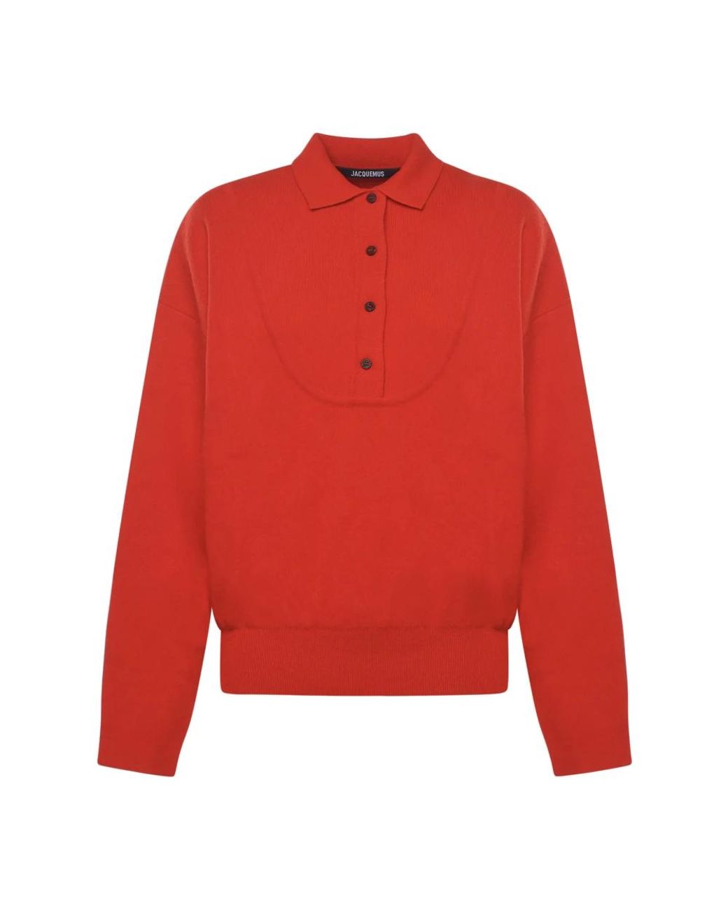 Jacquemus Red Round-Neck Knitwear