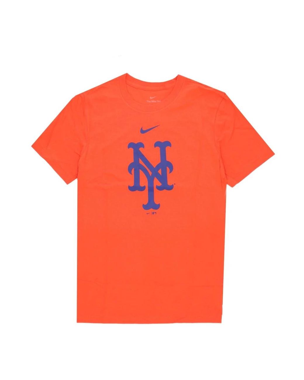 Nike Fitness ,Oranje ,Katoen Mlb Groot Logo Tee in het Orange voor heren