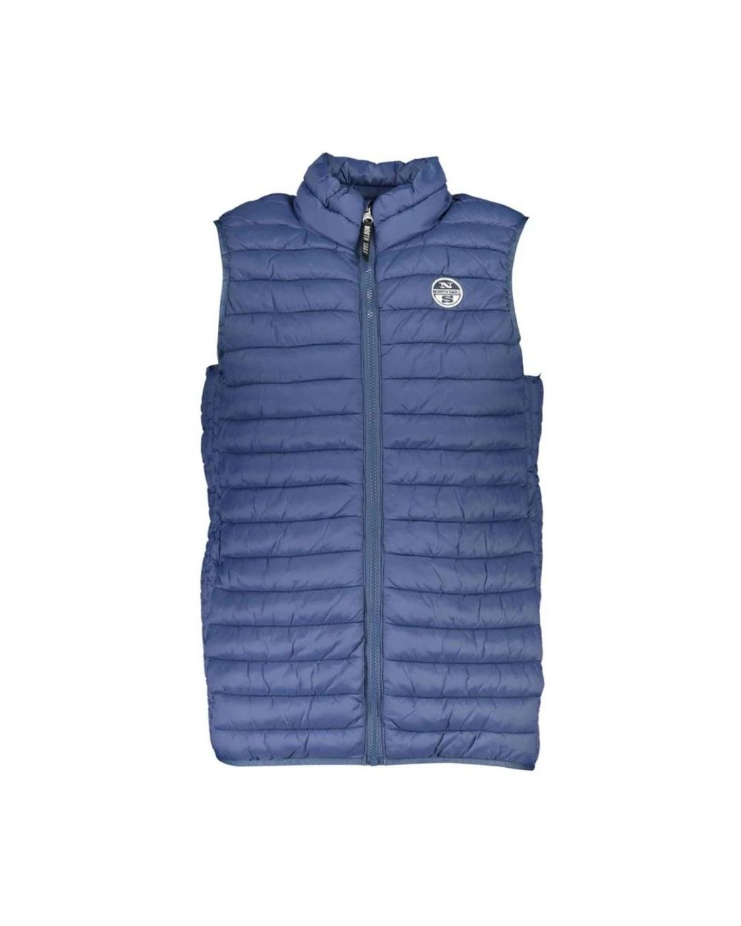 North Sails Blue Waistcoats for men