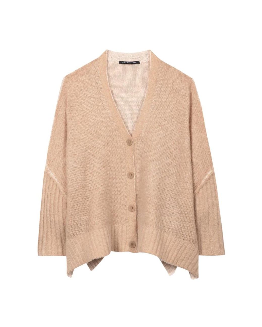 Cardigans Luisa Cerano de color Natural