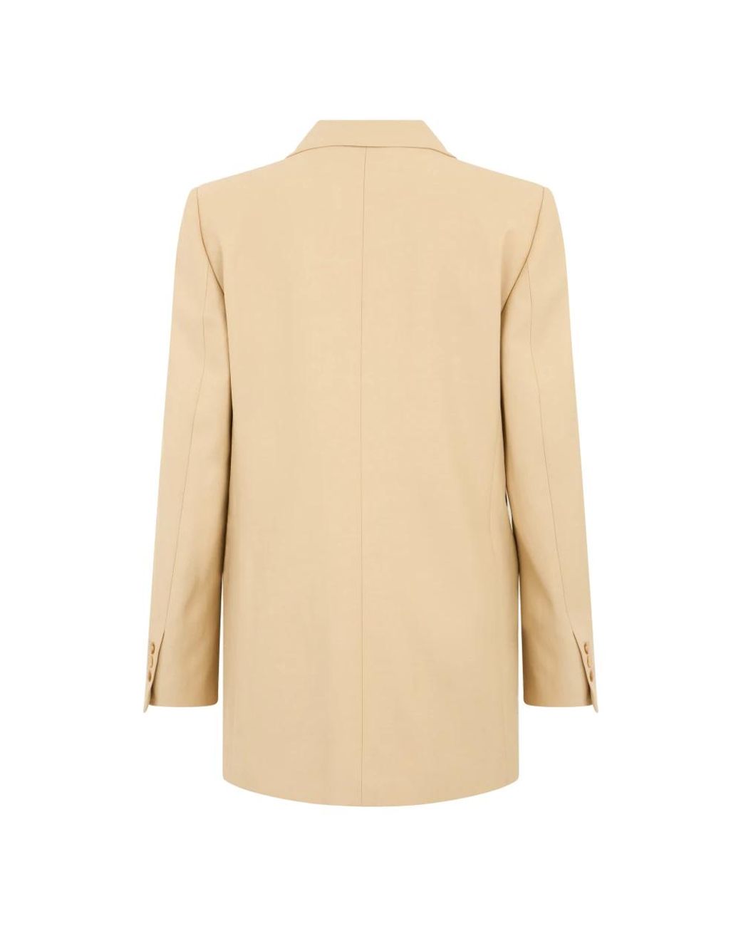 Alberta Ferretti Natural Blazers