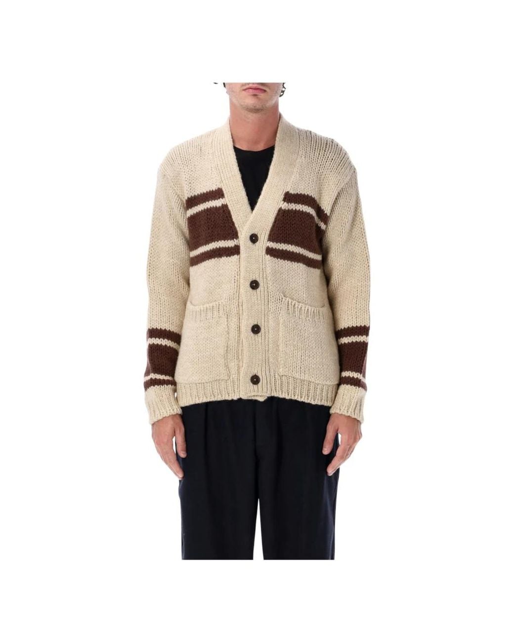 Cardigans Universal Works de hombre de color Natural
