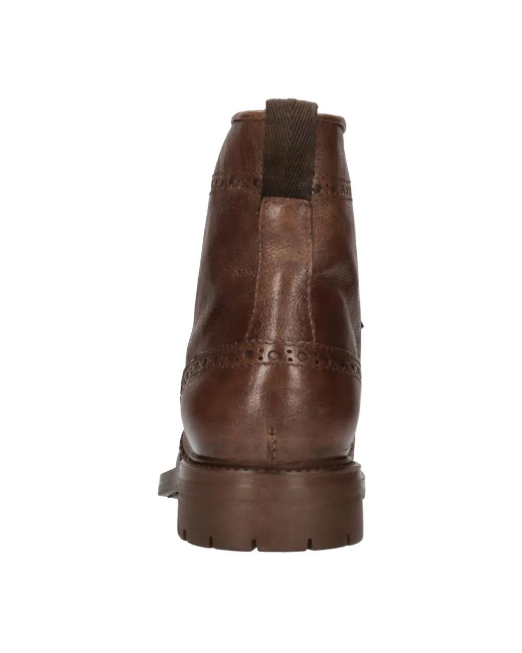 Hundred 100 Brown Lace-Up Boots