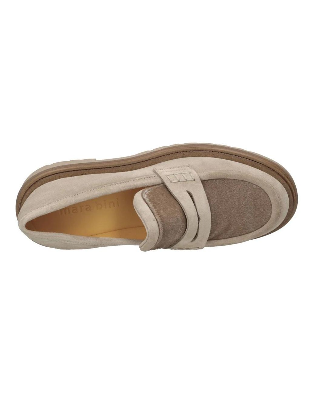 Mara Bini Natural Loafers