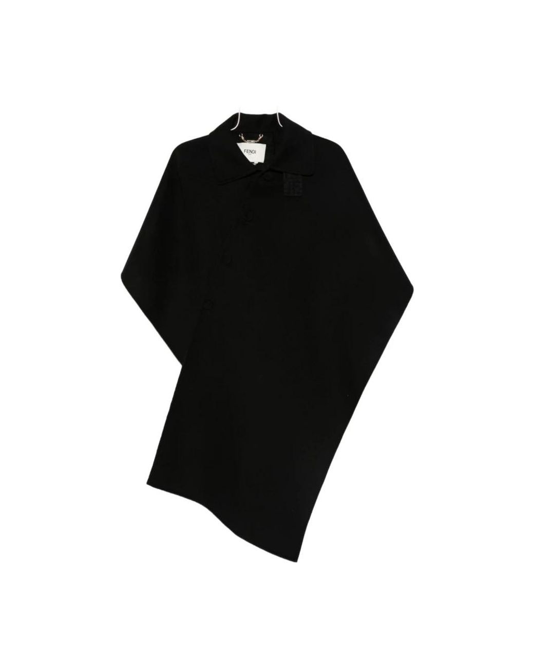Fendi Black Ponchos