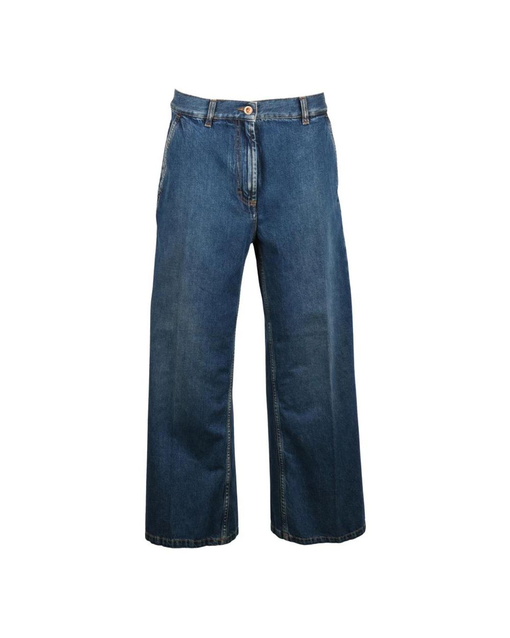Aspesi Blue Wide Jeans