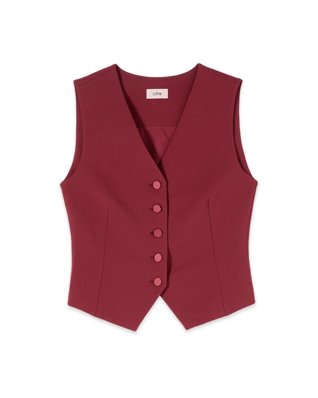 Vests Oltre en coloris Red