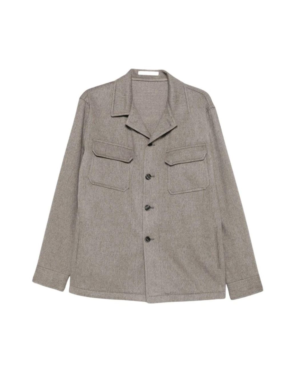 Tagliatore G-Calvin Shirt Jacket in het Gray voor heren