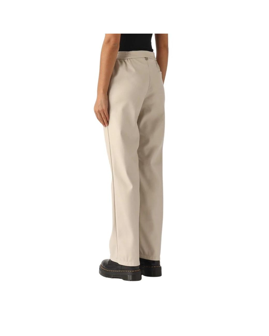 Twinset Natural Straight Trousers