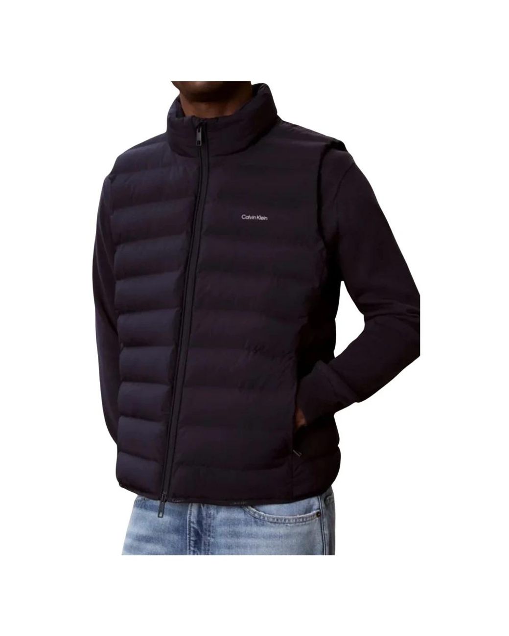 Vests di Calvin Klein in Blue da Uomo