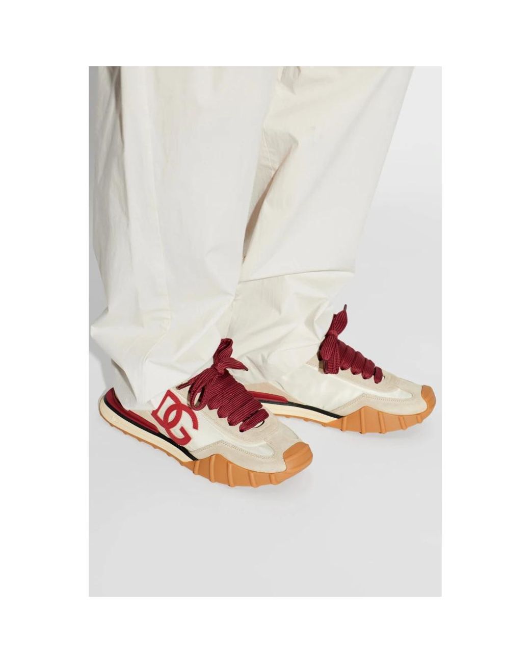 Dolce & Gabbana Pink Sneakers for men