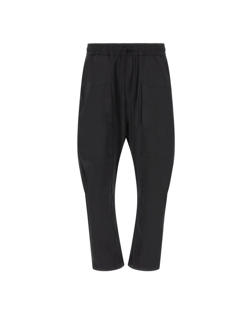 Thom Krom Black Sweatpants for men