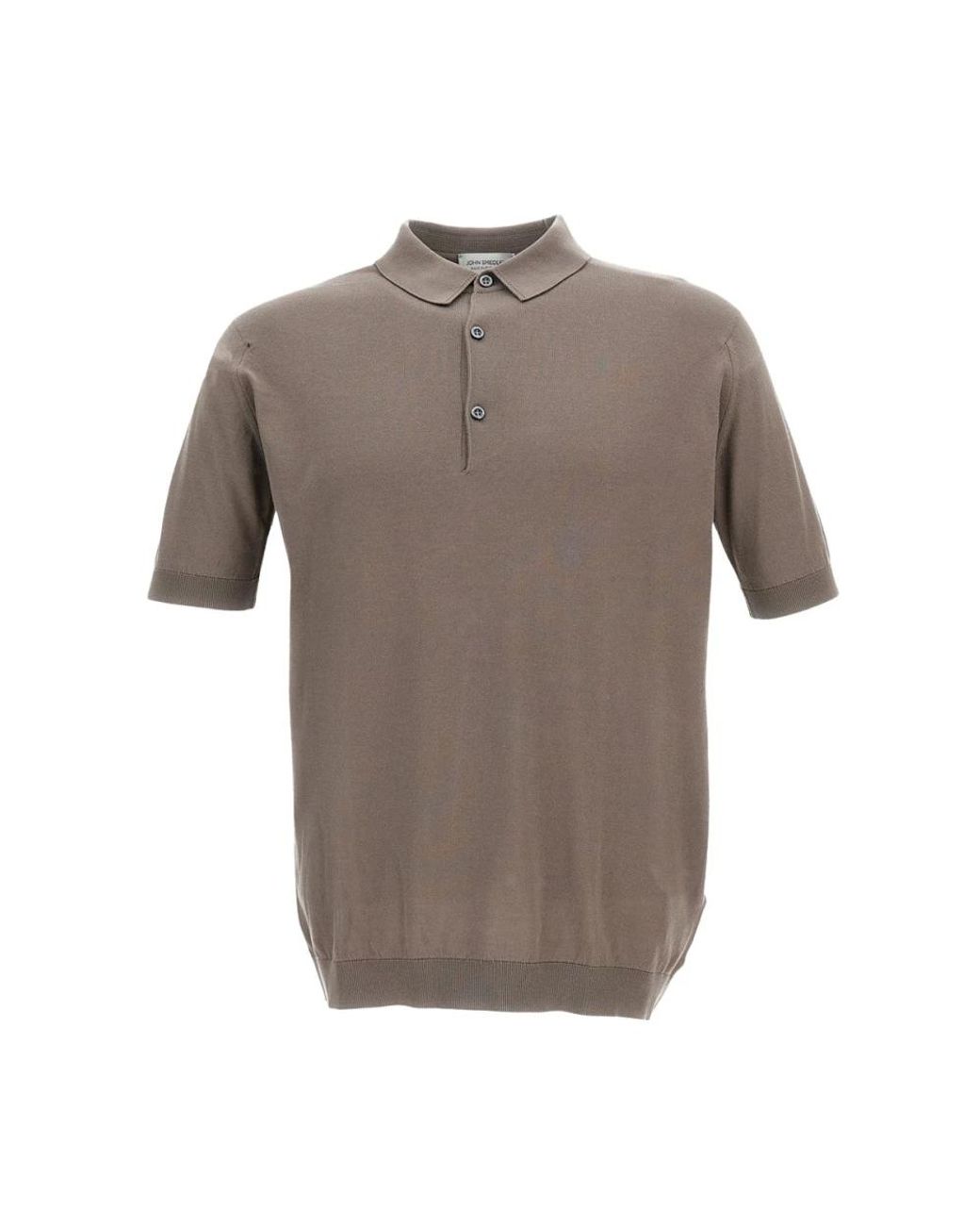 John Smedley Gray Polo Shirts for men
