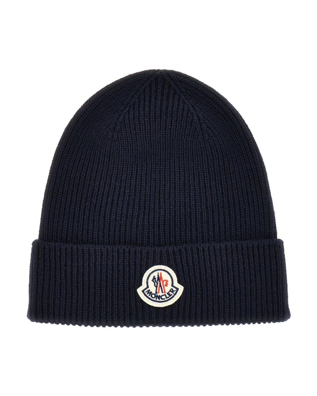 Moncler Blue Beanies for men