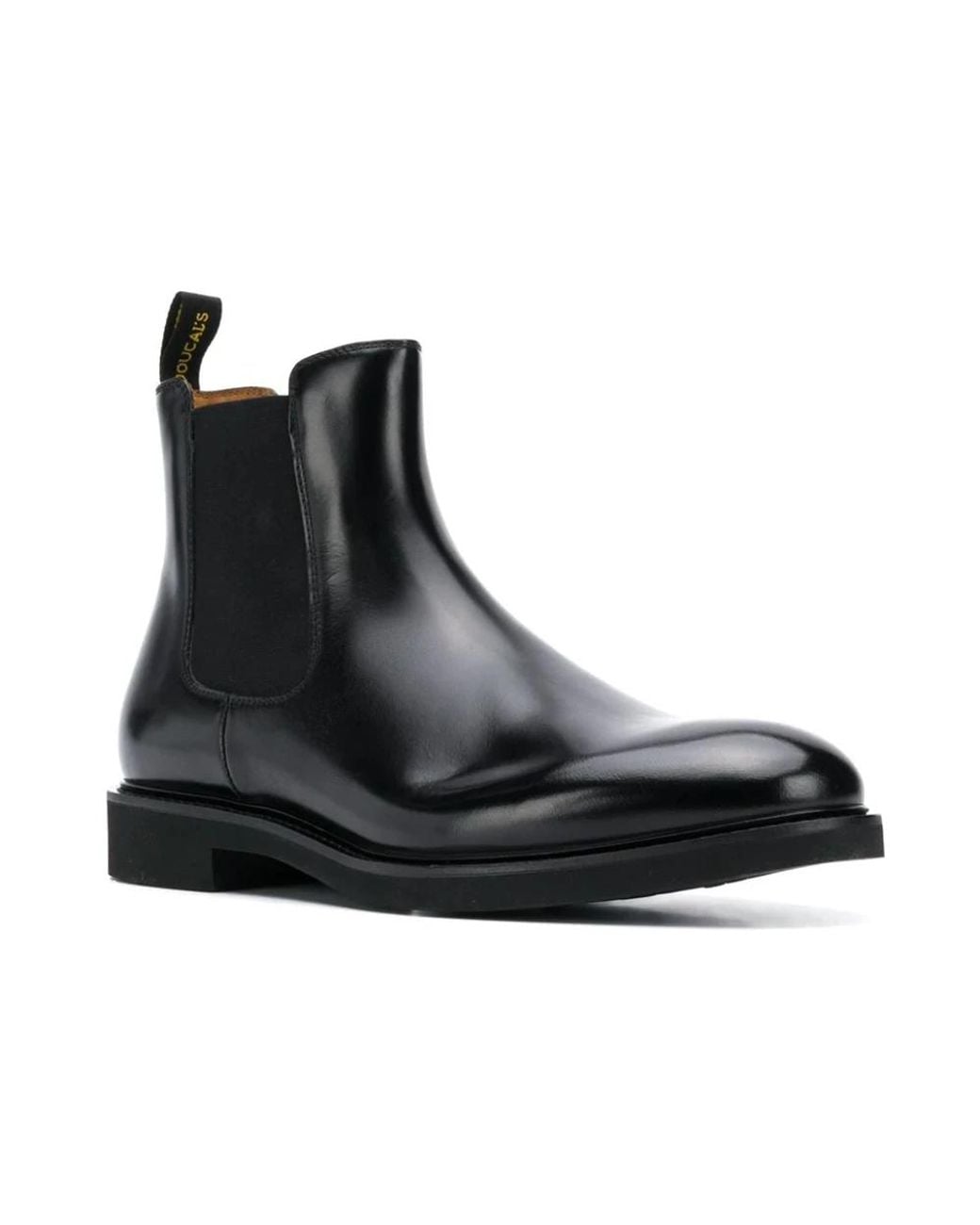 Doucal's Black Chelsea Boots for men
